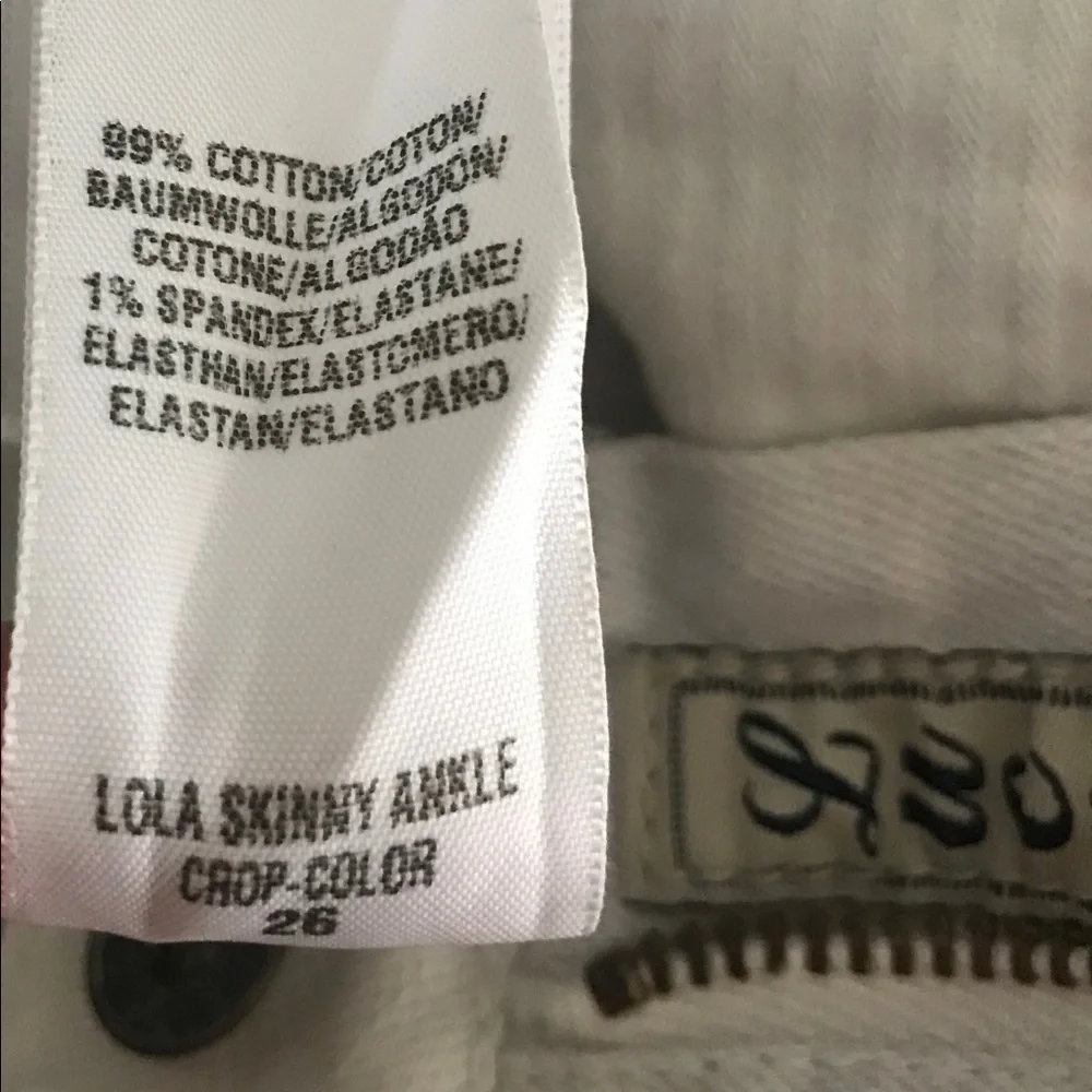 Lucky Brand Lola Skinny Ankle Jeans Size 26 - Picture 7 of 7